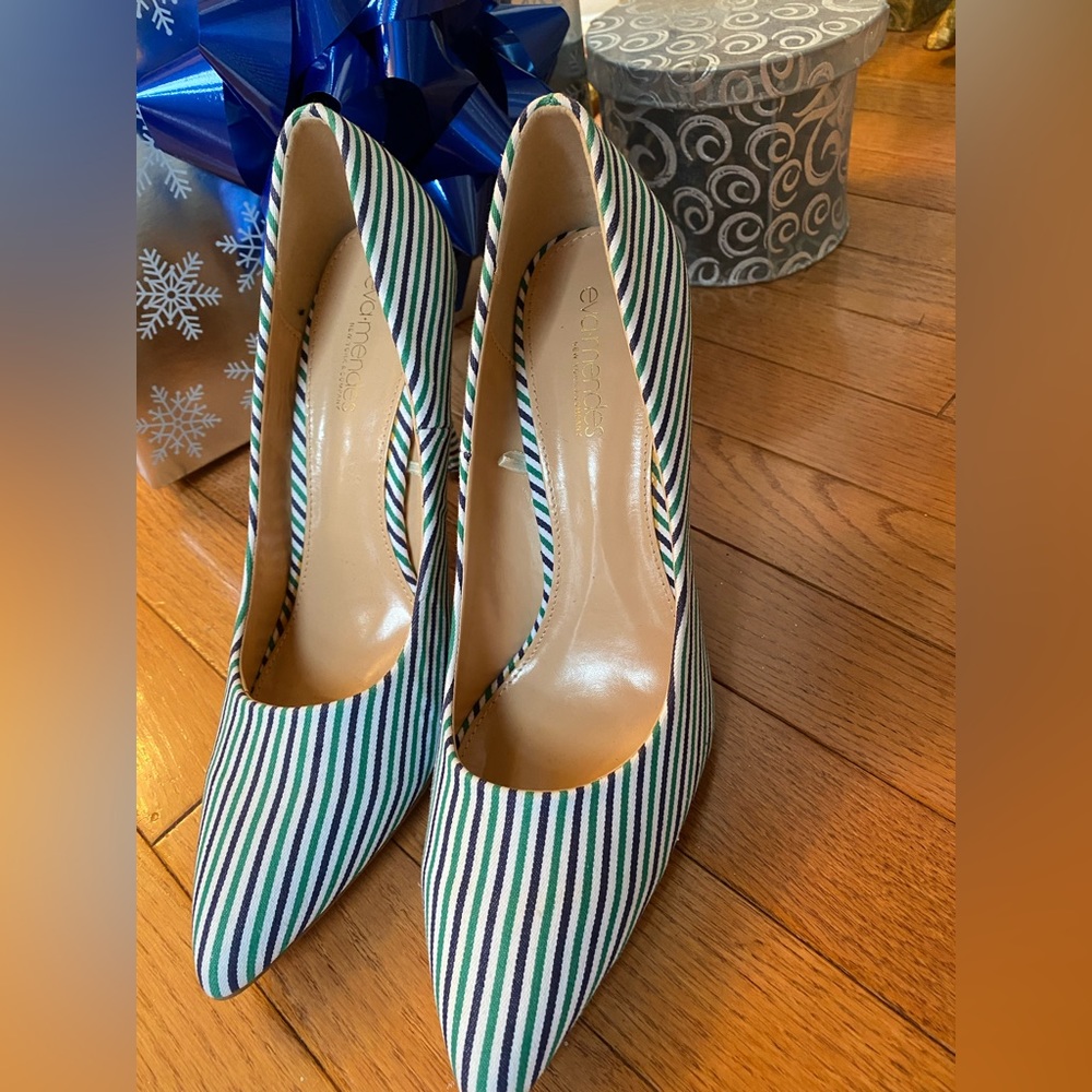 Striped Pumps